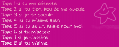 qui suis je pour toi ??